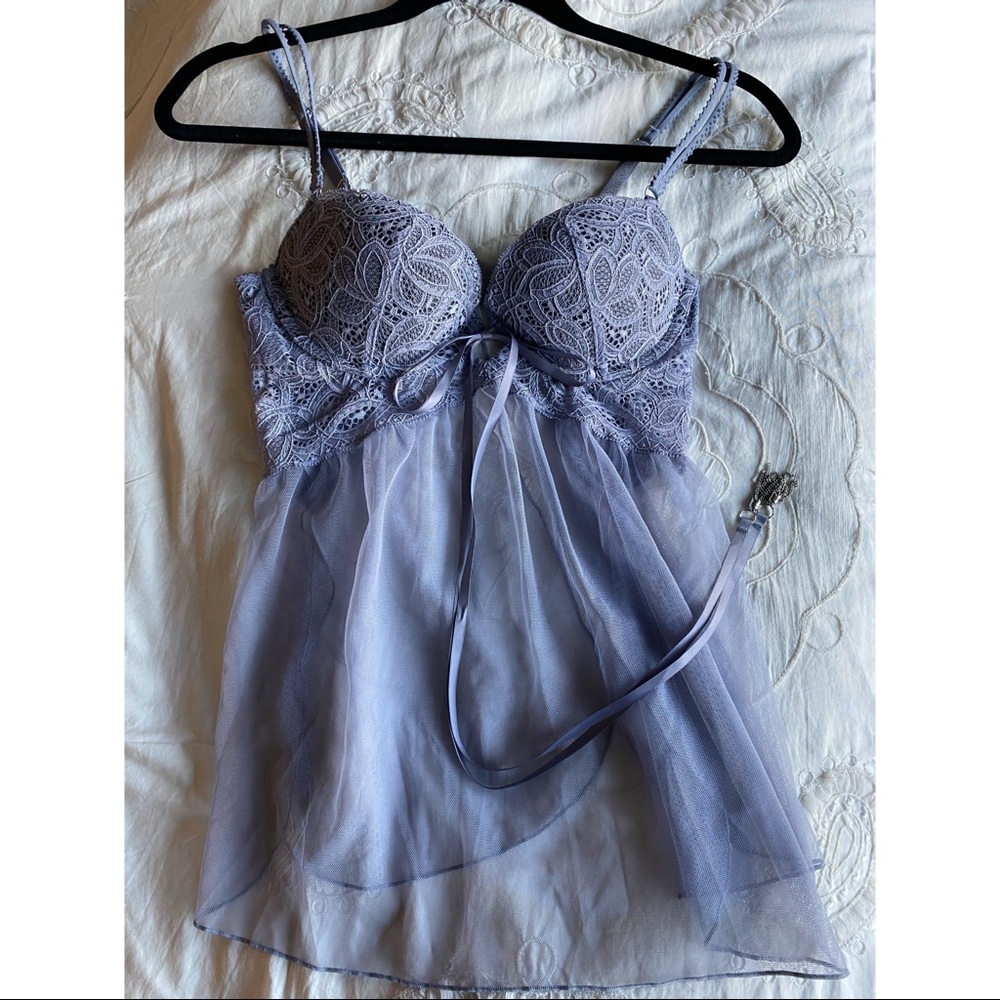 Victoria’s Secret Lavender Lingerie Top 34B